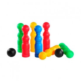 Набор Tigres Боулинг, 7 кеглей, 2 шара, от 1 года (39110)