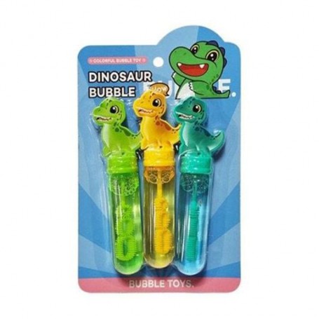 Набор мыльных пузырей LX Динозавр, от 3 лет, 3 шт