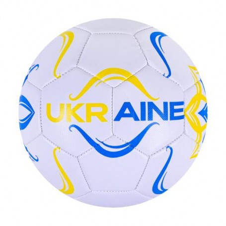 Мяч футбольный Shantou Jinxing Ukraine No 5, от 3 лет, 420 г (FU2585)