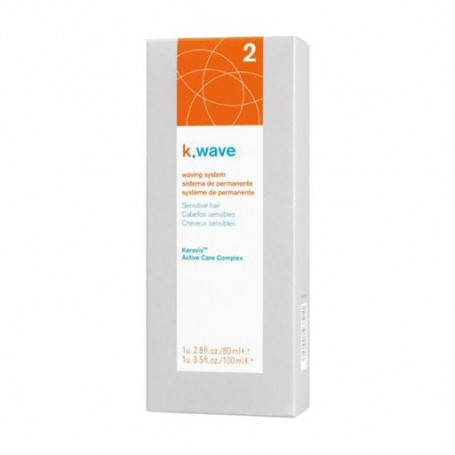 Двухкомпонентная химическая завивка для ослабленных волос Lakme K.Wave Waving System Sensitive Hair 2, 180 мл