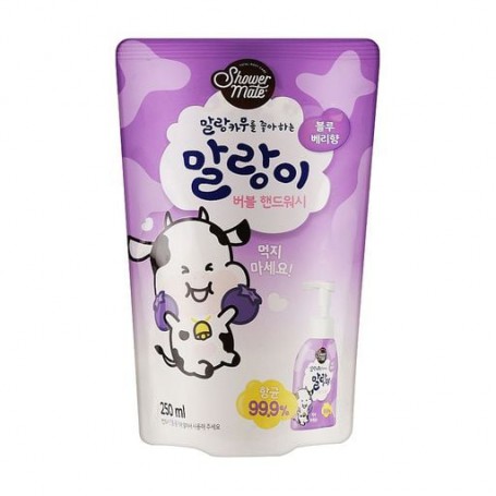 Мыло для рук Shower Mate, Blueberry, 250 мл (дойпак)