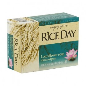 Туалетное мыло Lion Riceday Oriental &amp Natural Lotus Soap с экстрактом лотоса, 100 г