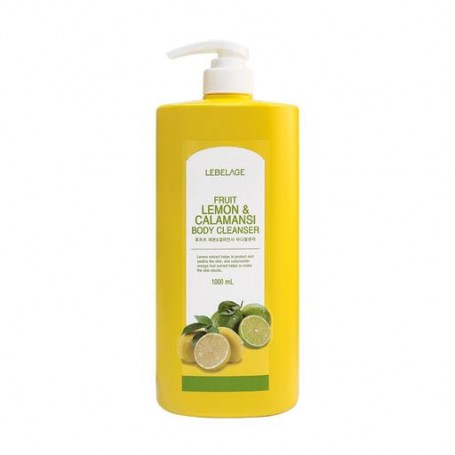 Гель для душа Lebelage Fruit Lemon &amp Calamansi Body Cleanser, 1 л