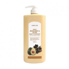 Гель для душа Lebelage Fruit Avocado &amp Olive Body Cleanser, 1 л