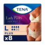 Урологические трусы женские TENA Lady Slim Pants Normal, L (95-130 см), 8 шт