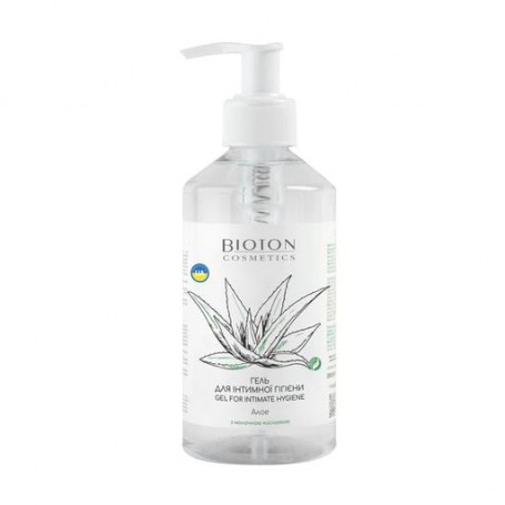 Гель для интимной гигиены Bioton Cosmetics Gel For Intimate Hygiene Алоэ, с молочной кислотой, 300 мл