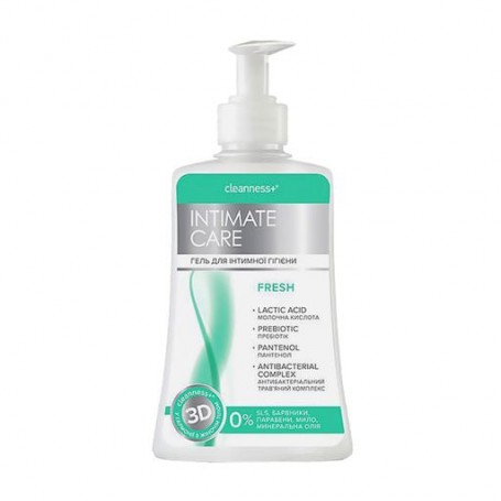 Гель для интимной гигиены Velta Cosmetic Cleanness+ Intimate Care с бактерицидным эффектом, 310 мл