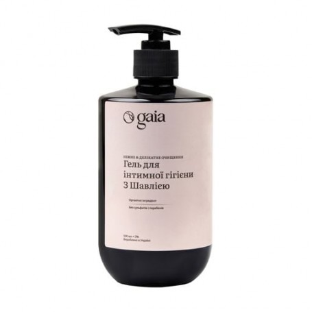 Гель для интимной гигиены Gaia Sage Intimate Hygiene Gel с экстрактом шалфея, 500 мл