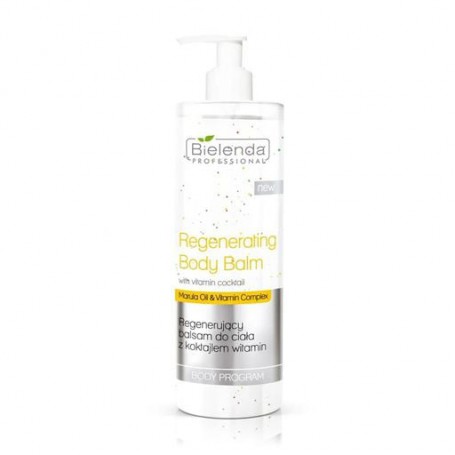 Регенерирующий бальзам для тела Bielenda Professional Body Program Regenerating Body Balm с коктейлем витаминов, 490 мл