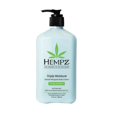 Увлажняющий крем для тела Hempz Triple Moisture Herbal Whipped Body Creme, 66 мл