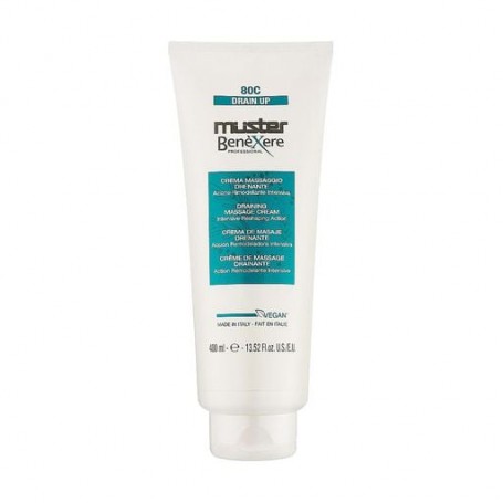 Массажный крем для тела Muster Benexere Professional Drain Up 80C, 400 мл
