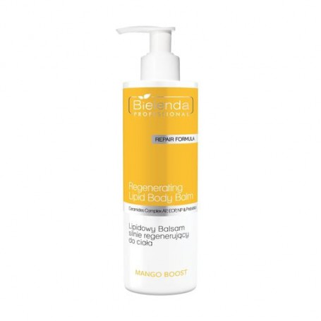 Регенерирующий бальзам для тела Bielenda Professional Mango Boost Regenerating Lipid Body Balm, 500 мл