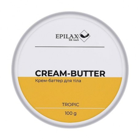 Питательный крем-баттер для тела Epilax Silk Touch Cream-Butter Tropic, 100 г