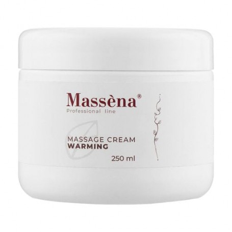 Согревающий массажный крем для тела Massena Warming Massage Cream, 250 мл