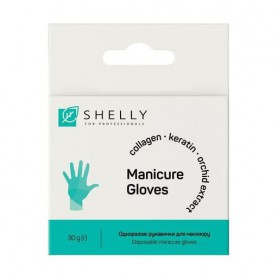 Одноразовые перчатки для маникюра Shelly Manicure Gloves, 30 г