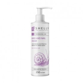 Крем для рук и ногтей Shelly Hand and Nail Cream с аллантоином, экстрактом улитки и маслом карите, 45 мл