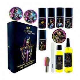 Набор пудрового маникюра без лампы Magic Girl Dip System Free Air Pro, 12 продуктов + 3 курса в подарок