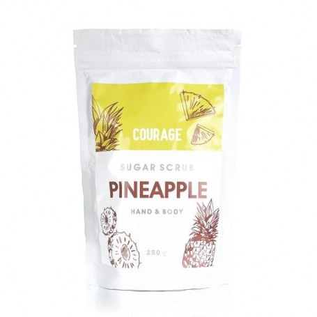 Сахарный скраб для тела Courage Pineapple Hands &amp Body Sugar Scrub Ананас, 250 г