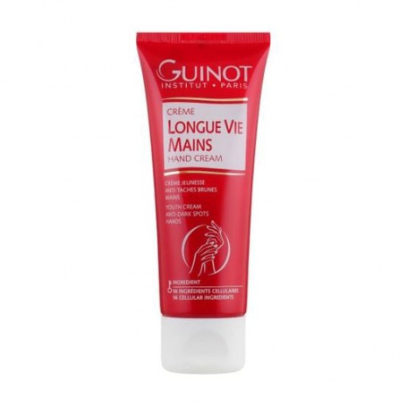 Омолаживающий крем для рук Guinot Longue Vie Mains Hand Cream Долгая жизнь, 75 мл