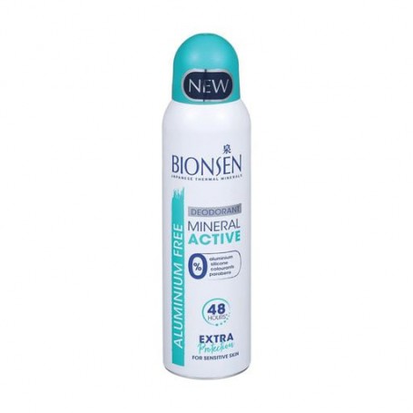 Дезодорант-спрей Bionsen Mineral Active Deodorant 48H унисекс, 150 мл