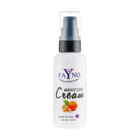 Крем для рук Fayno Manicure Cream Мандарин, увлажняющий и питательный, 60 мл