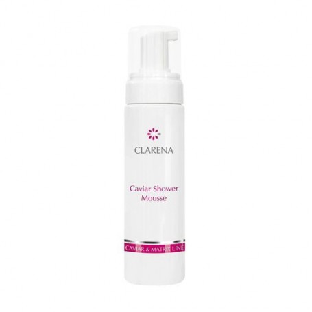 Пенка для очищения тела Clarena Caviar &amp Matrix Line Caviar Shower Mousse, 200 мл