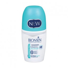 Шариковый дезодорант Bionsen Mineral Active Deodorant 48H унисекс, 50 мл