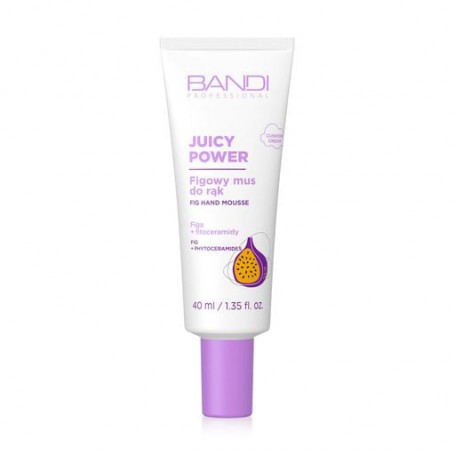 Мусс для рук Bandi Professional Juicy Power Fig Hand Mousse Fig + Phytoceramides, 40 мл