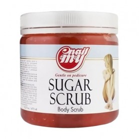 Сахарный скраб для тела и ног My Nail Sugar Scrub Гранат, 473 мл