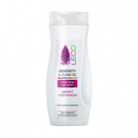 Крем-гель для душа Leco Амарант и масло жожоба, для нормальной и комбинированной кожи, 250 мл