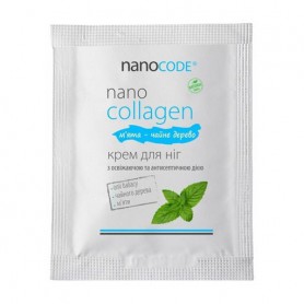 Крем для ног NanoCode NanoCollagen Мята-чайное дерево, 3 мл