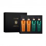 Набор для волос и тела T-LAB Professional Natural Lifting + Organic Shape, 4 предмета