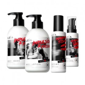 Набор LEIA Set 11 (гель для душа, 300 мл + лосьон для тела, 300 мл + термозащита для волос, 150 мл + масло для волос, 70 мл)