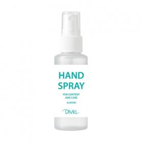 Спрей для рук Divia For Content &amp Care Hand Spray 02 Almond, 50 мл