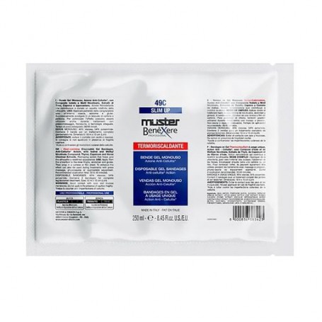 Антицеллюлитное бандажное обертывание для тела Muster Benexere Professional Slim Up 49C, 250 мл