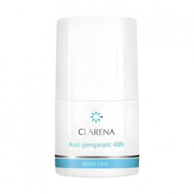 Шариковый антиперспирант Clarena Body Line Anti-perspirant 48h, 50 мл