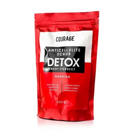 Антицеллюлитный скраб для тела Courage Anticellulite Scrub Detox Body Correct, 250 г