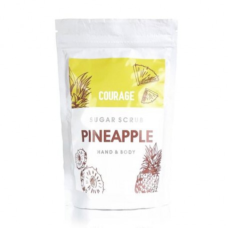 Сахарный скраб для рук и тела Courage Hands &amp Body Sugar Scrub Ананас, 50 г