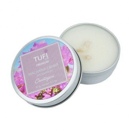 Массажная спа свеча для рук Tufi profi Premium Санторини, 30 г