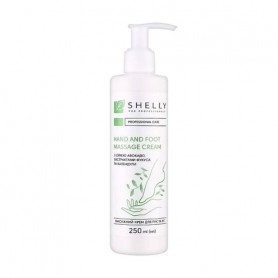 Массажный крем для рук и ног Shelly Hand &amp Foot Massage Cream с маслом авокадо, экстрактами фукуса и календулы, 250 мл