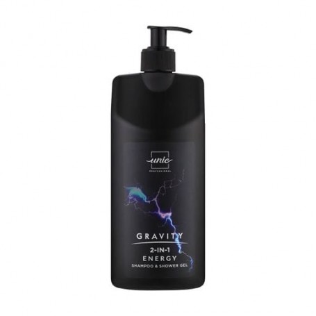 Шампунь и гель для душа Unic Gravity Energy 2-In-1 Shampoo &amp Shower Gel, 1 л