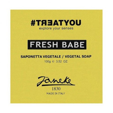 Твердое мыло Janeke Treatyou Fresh Babe Vegetal Soap, 100 г