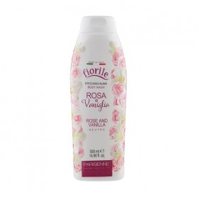 Гель для душа Parisienne Fiorile Vanilla &amp Rose Body Wash, 500 мл