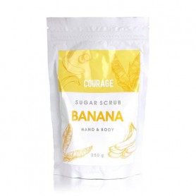 Сахарный скраб для тела Courage Banana Hands &amp Body Sugar Scrub Банан, 250 г