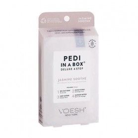 Набор для педикюра VOESH Pedi In A Box Deluxe 4 Step Jasmine Soothe (морская соль, 35 г + скраб, 20 г + маска, 20 г + масло для 