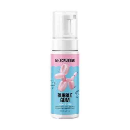 Парфюмированная пенка для душа Mr. Scrubber Bubble Gum Shower Foam женская, 150 мл