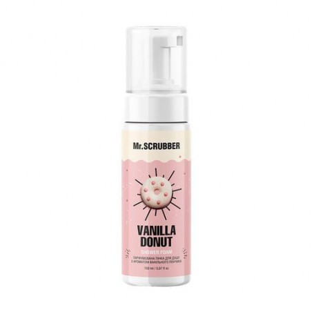 Парфюмированная пенка для душа Mr.Scrubber Vanila Donut Shower Foam женская, 150 мл