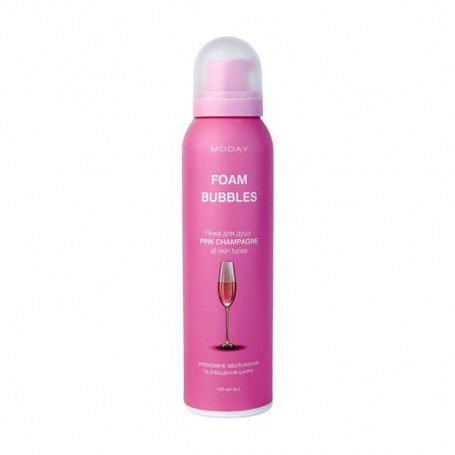 Пенка для душа MODAY Foam Bubbles Pink Champagne с ароматом розового шампанского, 150 мл