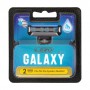 Многоразовые картриджи для бритья Lezo Galaxy мужские, 2 шт