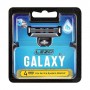 Многоразовые картриджи для бритья Lezo Galaxy мужские, 4 шт
